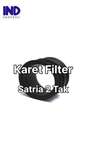 Karet Filter-Saringan Udara Karbu Satria 2 Tak Hiu-Kotak-Lumba-LSCM