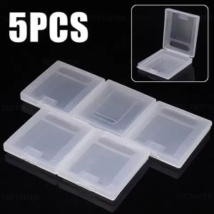 Tectinter | 1/5Pcs Plastic Game Card Cartridge Cases For GBC/GBP/GB Protective Case Storage Box Cover for Nintendo Game Boy Color Pocket