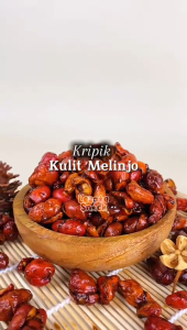 Kulit Mlinjo Pedas Manis 100 Gr dan 250gr / Melinjo Moto Maling / Belinjo Balado Mlinjo Manis Mlinjo Ny Siok