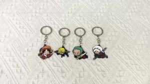 Bandai | Anime One Piece Keychains for Fans Accessories Action Figure Statue Model Keyings