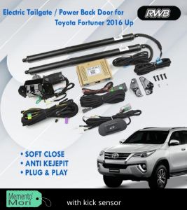RWB - Power Back Door Electric Tailgate Toyota Fortuner VRZ 16-On with Kick Sensor