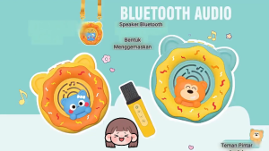 COD 3 in 1 Mikrofon Karaoke Bluetooth Anak Hello Kitty & Kuromi dengan Lampu LED - Mainan Musik Edukasi untuk Anak Perempuan & Laki-Laki Hadiah Ulang Tahun yang Sempurna Bisa Connect ke Speaker & Smartphone