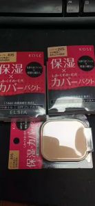 Phấn phủ Kose Elsia dưỡng ẩm Platinum Moist Cover 10g SPF25/PA++ - Nhật Bản