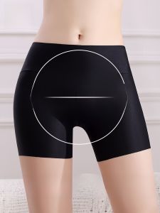 Miiow | Womens Safety Pants Short Skirt Thin Invisible Seamless Anti-Light Summer Bottoming Underwear Two-In-One Hip Lifting