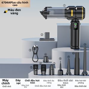Máy Hút Bụi Không Dây Sạc Điện Cho Nhà và Ô Tô