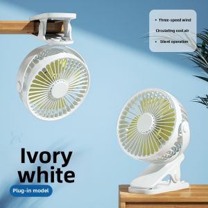 NUOPUCHI | Ultra Quiet Portable Clip-On Small Rechargeable Fan Long Endurance For Summer Use