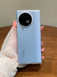 Ultra-Thin Frosted Personality Minimalist Non-Yellow Transparent for Vivoxfolder 3 Phone Case New Arrival Vivo Foldable Screen Fancy Internet Celebrity Business X Folder 2 Flip Drop-Resistant Protective Cover Ins