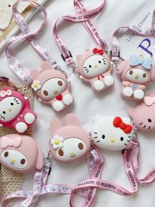 น่ารักการ์ตูนซิลิโคนเด็กเหรียญกระเป๋าCrossbodyกระเป๋าอินเทรนด์หญิงเอวกระเป๋าสําหรับของเล่นรถ