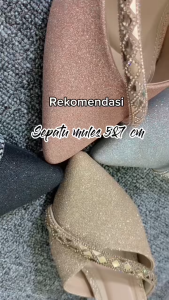 LouisCarnies JN-341 INFINITY 7 & 5 cm Sandal Heels Hak Kaca Sepatu Wanita Seserahan Pernikahan Wisuda Terbaru 2025