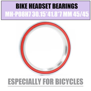 MH-P08H7 Bike Headset Bearings 30.15*41.8*7 mm 45/45 Angular Contact Bicycle Bearing 2PCS ACB Road MTB ACB845H7