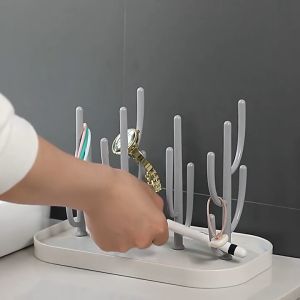 Advanced Generation Multifunctional Baby Bottle Drying Rack Detachable Baby Pacifier Nipple Drain Rack