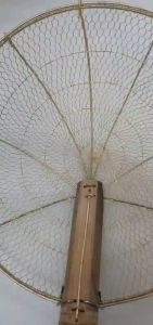 Vợt lưới chiên vớt đồ chiên xương gà rau củ luộc loại to 30cm cán tre sài bền