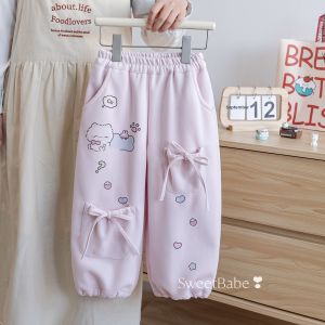 Cute Cartoon Printed Autumn Sweatpants Leggings