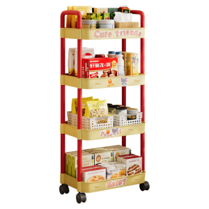 XIANGNANSONG | Multifunctional Foldable Movable Shelving Unit