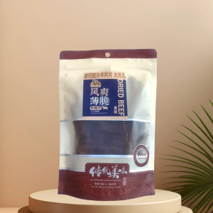 Ultra-Thin Crispy Dried Beef Snack Fitness Leisure Food for Pregnant Women Low Fat Delicious Beef Dry Meat Snack from Inner Mongolia