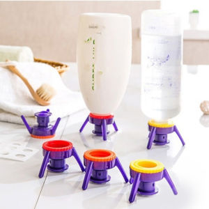 ฝาบรรจุซับ Sowu Invertered Bottle สําหรับแชมพู คอนดิชันเนอร์ เจลอาบน้ํา ดูแลผิวหน้า เก้าอี้สามเท้า น้ํายาห้องน้ําสดชื่น