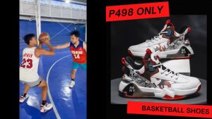 With Box: Freebies Spikes Basketball Shoes For Men Original High Cut Sports Sneaker Rubber Non-slip Basketball Shoe For Women Boys