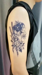 [ 8 Series ] 18CM Semi-permanent Pectin Tattoo Sticker 18x11cm (15Day) GZ1811-Series Tattoo