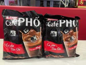 Bundle of 2 bags: MacCoffee CAPHE PHO Vietnamese iced coffee