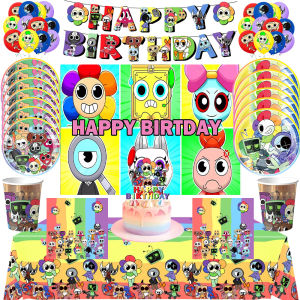 Disney | New Dandys World Birthday Party Kids Birthday Party Decoration Party Balloon Decoration Baby Shower Boys Girls Party Favors Gift