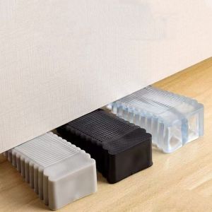 Door stopper home office door stabilizer anti-collision stopper safety silicone door stopper wedge-shaped door stopper