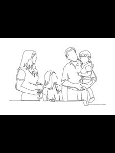 portrait drawing ~ faceless illustration ~ customize digital drawing