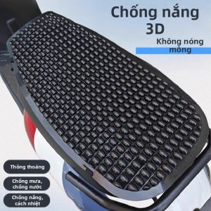 GUOQI | Bọc Ghế Xe Đạp Điện Chống Nóng Chống Thấm Thông Gió