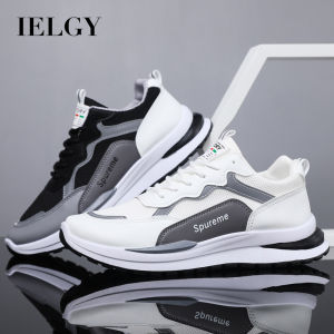 IELGY Mens Shoes Fashion Sports Casual Shoes Soft Sole Non-slip Breathable Mesh Casual Running Shoes