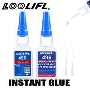 LOOLIFL- super instant glue five-second bonding waterproof and a variety of professional glues providing more choices.