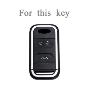 3 Button TPU Car Key Shell Case for New Chery Tiggo 5 Tiggo 7 Tiggo 8 Arrizo 5 6 7 Protector Remote Key Shell Fob Keycahin