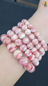 Collection Grade Natural Cinnabar Bracelet