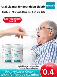 HENGPIN | Elderly and Patient Oral Care Toothbrush Cotton Balls Disposable Sterile Cleaning Sticks
