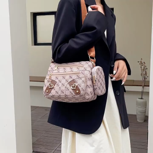 WL ashionable and versatile casual travel shoulder bag crossbody bag Multi-pocket bag #S91134
