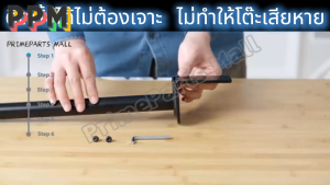 ขาตั้งจอคอม 2จอ 15–33 นิ้ว ปรับความสูงได้ 45 ซม ฉากยึดหน้าจอแนวตั้ง ไม่ต้องเจาะรู พร้อมส่ง