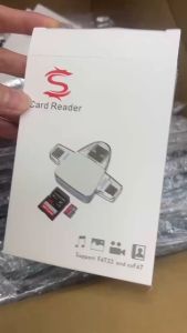 【🔥SG SELLER🔥】RICHMENTGADGET 4 in 1 OTG USB C Card Reader Micro USB Date Reader Writer for Micro SD Card TF for Mobile Phone / PC Computer / camera