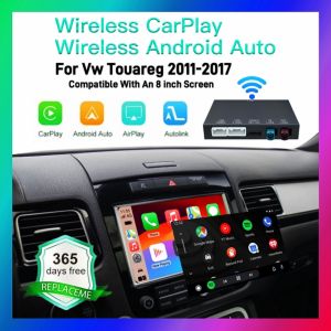 LEXXSON Wireless CarPlay Interface For Volkswagen Touareg RNS850 2010-2018 with Android Auto Voice Control Mirror Link