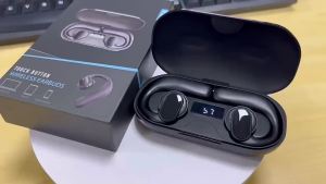 Tai Nghe Không Dây INMAS S901 Tws Tai Nghe Bluetooth 5.0 Có Màn Hình Kỹ Thuật Số Khử Tiếng Ồn Tai Nghe Thể Thao Chống Nước