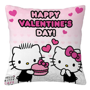 Sanrio | Sanrio Dear Daniel Pillow Covers Cartoon Sofa Decorative Home Double-sided Printing Short Plush Cushion Cover Christmas gifts