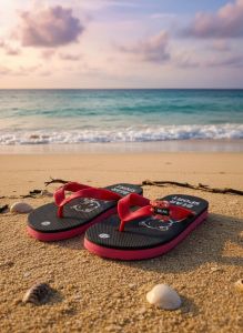 ​Sandal Jepit Anak Spon EVA Bear Sporty / Sandal Anak Karakter Beruang Lucu Anti-Slip