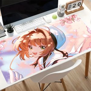 Bandai | Cute Anime Mouse Pad Notbook Gamer Keyboard Pad NonSlip Rubber Extended Office Computer Desk Mat C-card Captor Sakura MousePad