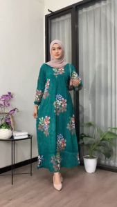 GAMIS MAURA CAP BAHAN RAYON TEBAL GAMIS REMPEL GAMIS BATIK BISA COD