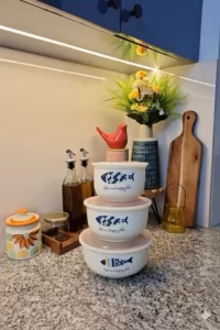 ceramic bowl set of 3 with high-quality vacuum