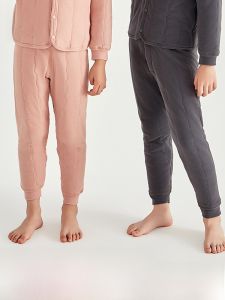 miiow | Warm Wool Inner Lining Cotton Pants For Children Autumn Winter Home Wear Cat And Mouse School Uniform Inner Wear Thermal Pants