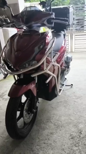 ⭐HONDA AIRBLADE 160 FULL CRASHGUARD VERY HIGH QUALITY 304 PURE STAINLESS STEEL FREE BOLTS/NUTS MOTODEF PH