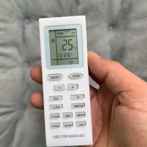 Điều khiển điều hòa AQUA Mã 01 remote máy lạnh AQUA AQA-KCR9JA - Tặng kèm pin - T&U Remote