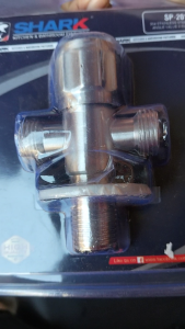SHARK SP-201 Angle Valve 3-Way Stainless Steel Valve Heavy Duty for Versatile Fluid Control