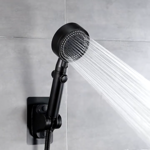 HW019- Shower Head 5Modes Water Saving Adjustable High Pressure Showerhead Handheld Spray Bathroom Accessories