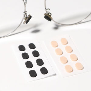 40pcs glasses support nose pads soft foam self-adhesive nose pads sponge non-slip nose pads suitable for sunglasses glasses
