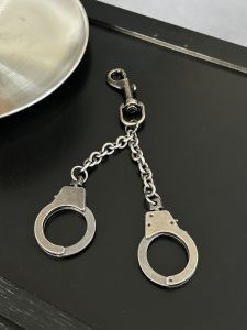 Retro Heavy Duty P-Buckle High-End Metal Keychain Bag Pendant Fashion Accessory Waist Hanging Decoration JMTG K2004 2025 Autumn China