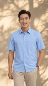 Áo sơ mi tay ngắn Việt Tiến (S-XL)